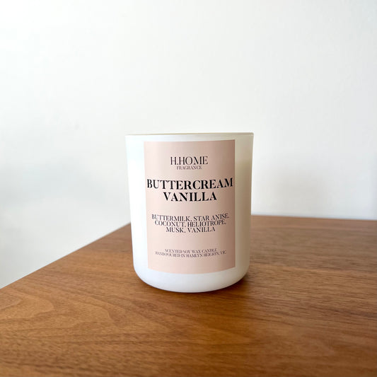 Buttercream Vanilla Classic Candles